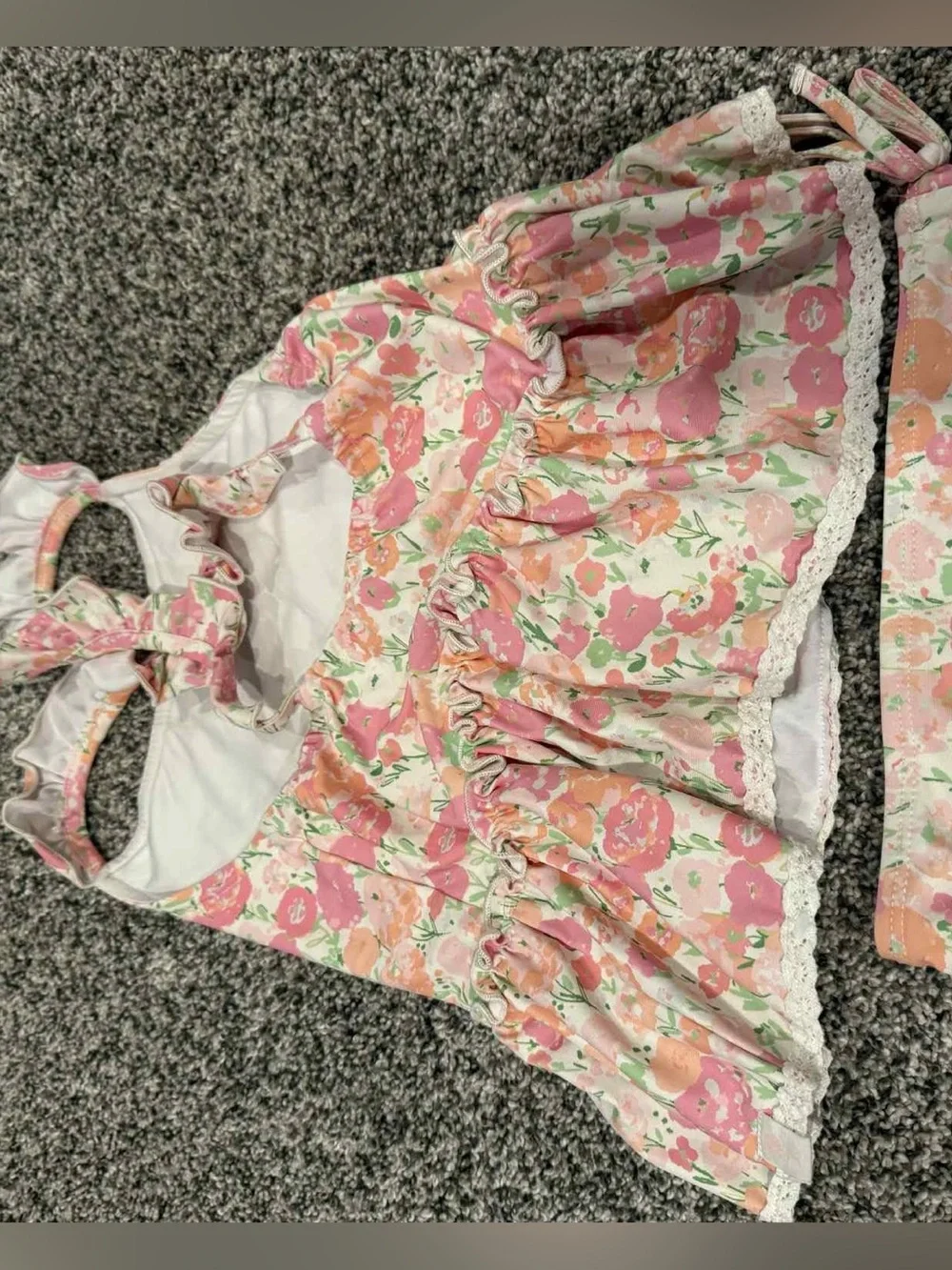 Sweet honey swim suit with towel and cover up